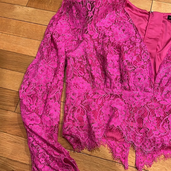 Pink lacey top - Picture 6 of 9